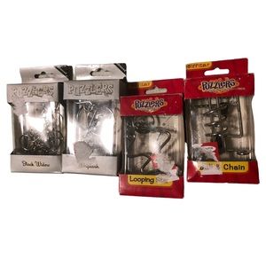 Set of 4 Puzzlers Difficult and Advanced Skill Level